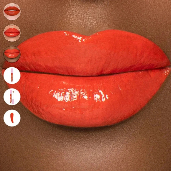 Everybody Knows Jeffree Star Supreme gloss - NWT - Bright Red-Orange - Picture 4 of 9